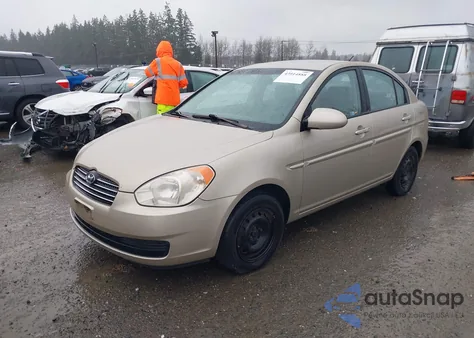 2006 Hyundai Accent Gls from USA, damaged, VIN KMHCN46C76U060586
